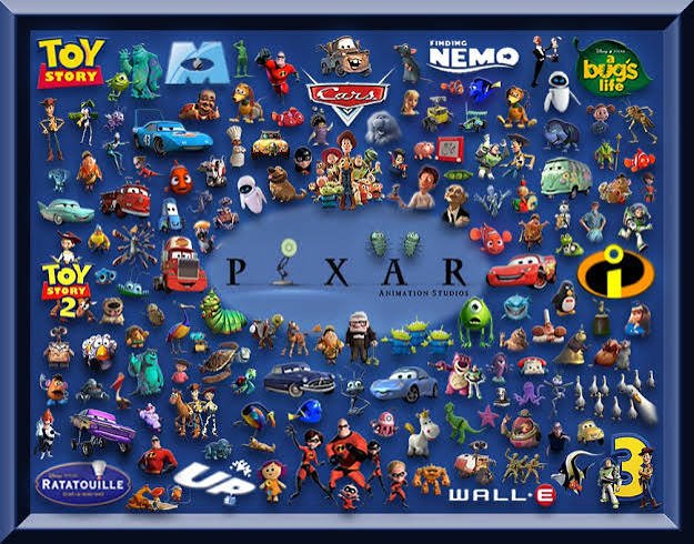 Pixar Characters